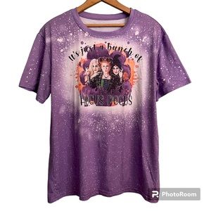 Hocus Pocus Womens Extra Large Halloween Short Sleeves T-Shirt Top Crewneck
